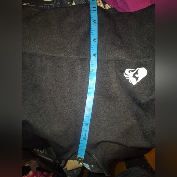 Womens Beat Power Seamless Leggings BLACK Small - Picture 5 of 5